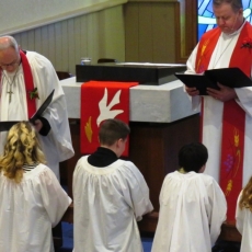 "Jesus Establishes His Church" Sermon / John 14:23–31 / Pr. Ted A. Giese / Sunday June 9th 2019 / Pentecost Sunday / Mount Olive Lutheran Church