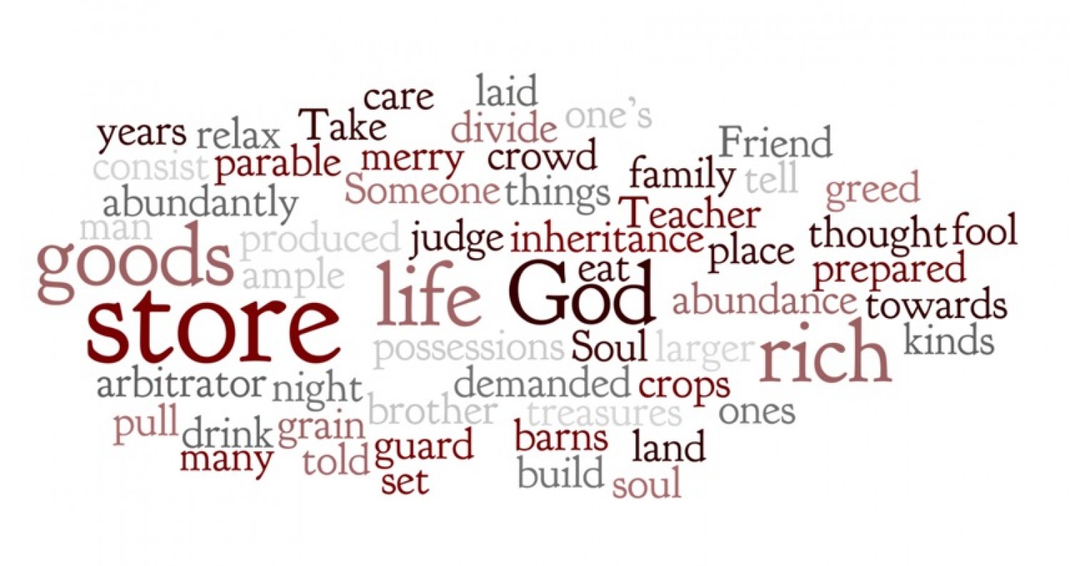 Sermon / July 31st, 2016 / Luke 12:13-21 / An Abundant Harvest / Pastor Terry Defoe