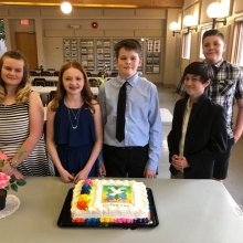 Confirmation Family Night 2019 - Presentation of Papers by Catechumens written on the Six Chief Parts of the Small Catechism 