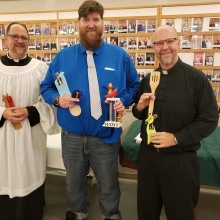 Church Worker Chili Cook off champion: 1st Deacon Doug Wilson, 2nd Pastor Arron Gust, 3rd Pastor Daryl Solie