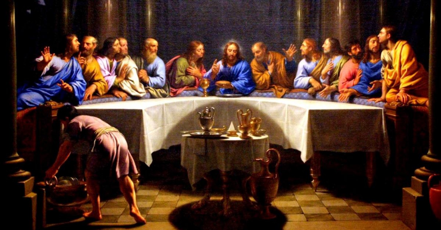 Sermon / Pr. Ted Giese / Thursday April 13th 2017 - / Mark 14:12-26 / Jesus Serves You through His Word - The Third Commandment 