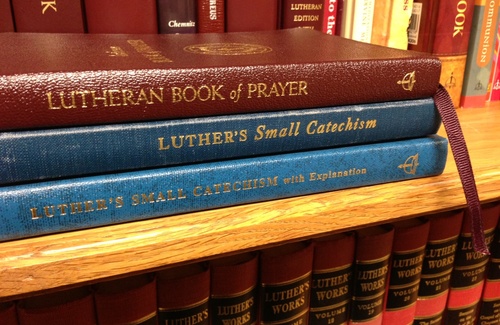 Incorporate Luther�s Small Catechism into your daily lives