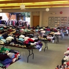 What it Takes to Run the Mount Olive Annual Clothing Give-Away 
