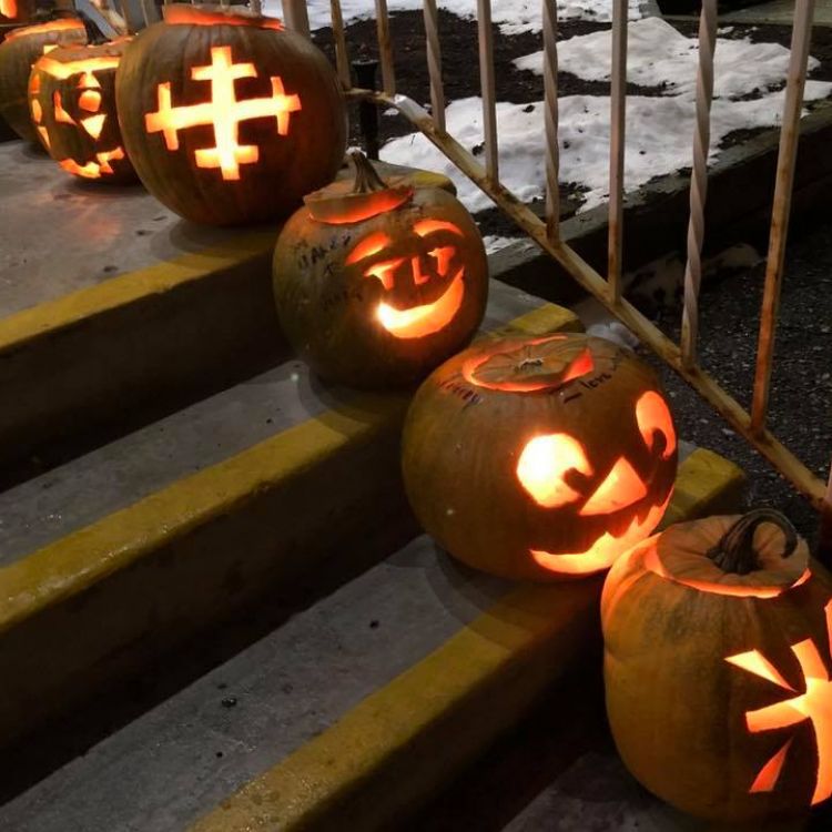 Reformation Open House / Eve of All Saints Day 2019 Pumpkins and Decorations. 