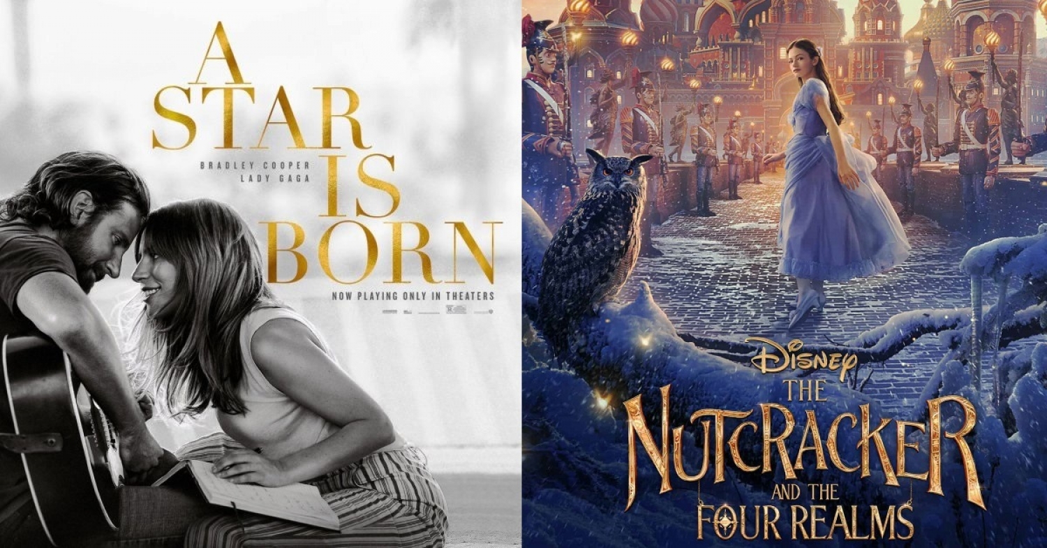 A Star is Born (2018) Bradley Cooper & The Nutcracker and the Four Realms (2018) Lasse Hallström and Joe Johnston - Movie Review