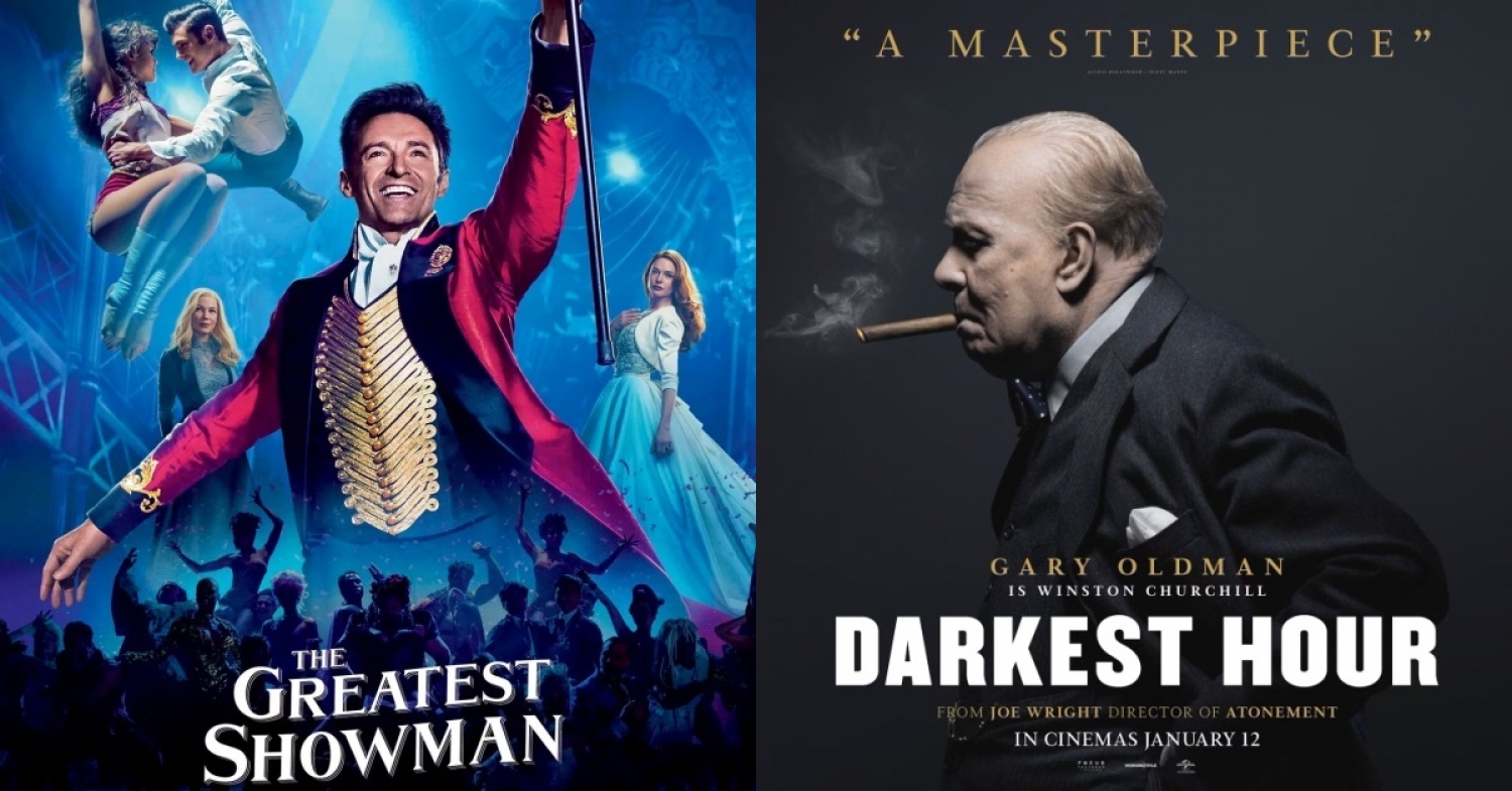 Darkest Hour (2017) Joe Wright & The Greatest Showman (2017) Michael Gracey - Movie Review
