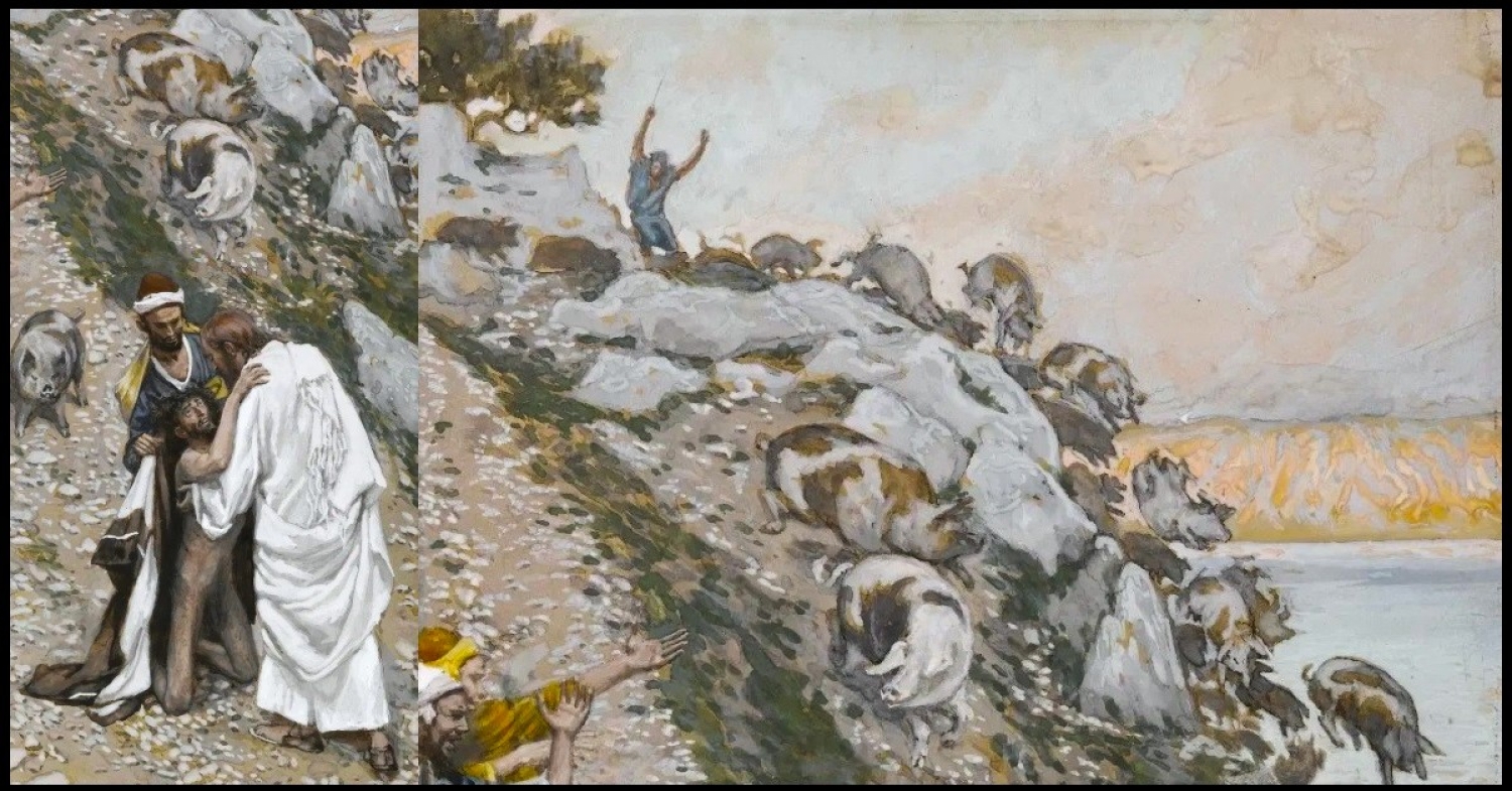 Jesus Casts out Demons / Luke 8:26–39 / Pr. Ted A. Giese / Sunday June 22nd 2025 / Season of Pentecost / Mount Olive Lutheran Church