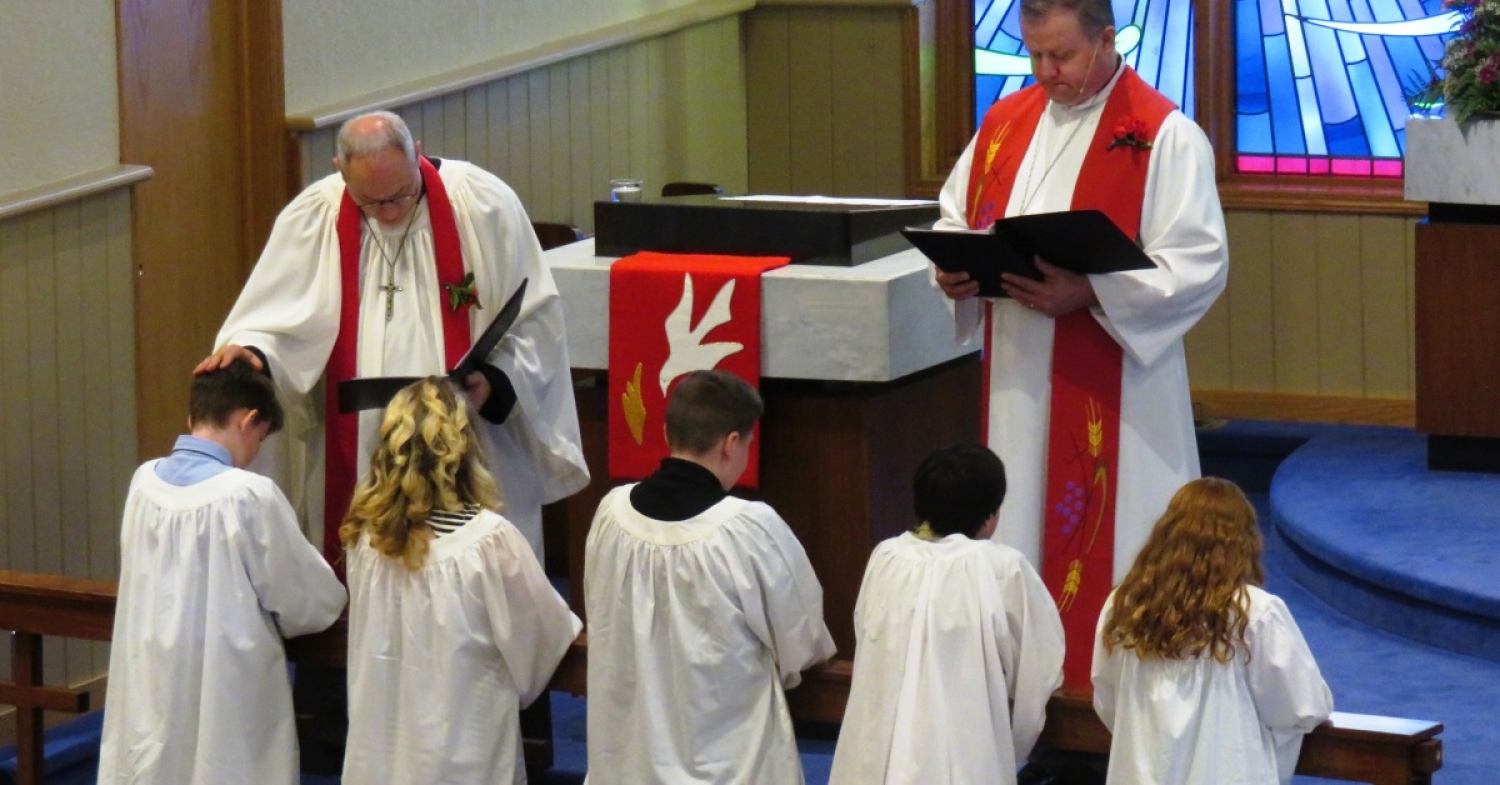 "Jesus Establishes His Church" Sermon / John 14:23–31 / Pr. Ted A. Giese / Sunday June 9th 2019 / Pentecost Sunday / Mount Olive Lutheran Church