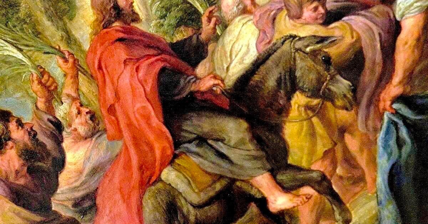 Riding up that Hill / John 12:12–19 & Psalm 24:1-6 / Pr. Ted A. Giese / Sunday April 2nd 2023 / Holy Week, Palm Sunday in the Season of Lent / Mount Olive Lutheran Church