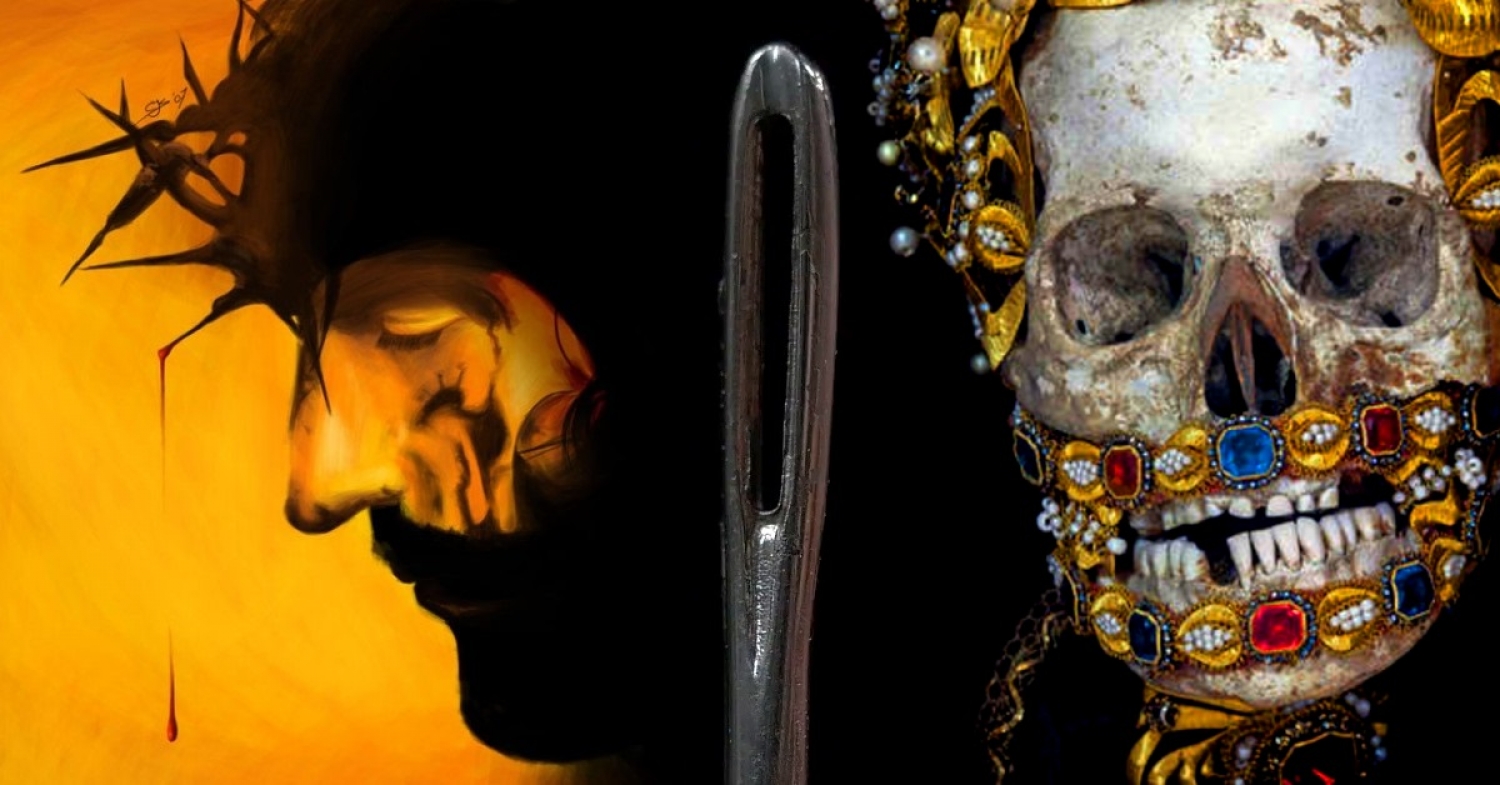 "Through the eye of the needle" Sermon / Mark 10:23-31 / Pr. Ted Giese / Sunday October 21st 2018: Season Of Pentecost / Mount Olive Lutheran Church