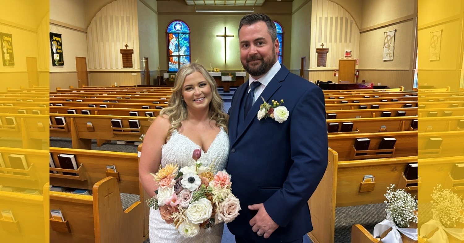 Wedding Sermon / Gregory and Kimberly Straub / John 1:4–5 - Pastor Ted Giese / Mount Olive Lutheran Church - September 28th 2024