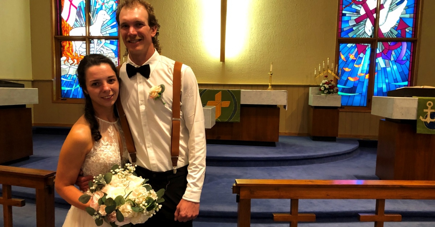 Wedding Sermon / Joshua Stephens & Sarah Estey / Colossians 3:12–17 - Pastor Ted Giese / Mount Olive Lutheran Church - July 2nd 2022