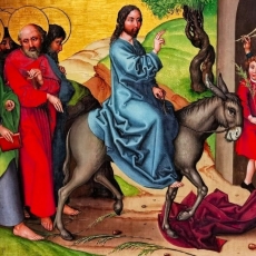 Steadfast Love Rode into Town / John 12:12-19/ Pr. Ted A. Giese / Sunday April 13th 2025 / Palm Sunday / Mount Olive Lutheran Church