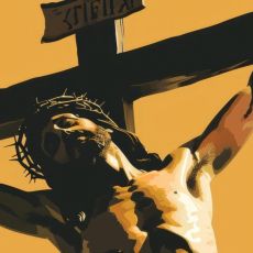 “The King on the Cross” Mount Olive Lutheran Church Sermon Wednesday March 13th 2024 - Matthew 27:35–44