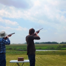 Men's Group Trap Shooting July 2014 - Mount Olive Lutheran Church -
