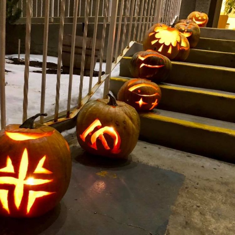 Reformation Open House / Eve of All Saints Day 2019 Pumpkins and Decorations. 