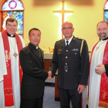 Commendation of Rev DJ Kim to the Regina Police Services as Chaplain on May 30th 2010