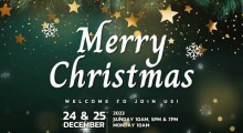 Come Join us for Christmas - Dec 24th & 25th 2023 @ Mount Olive Lutheran Church